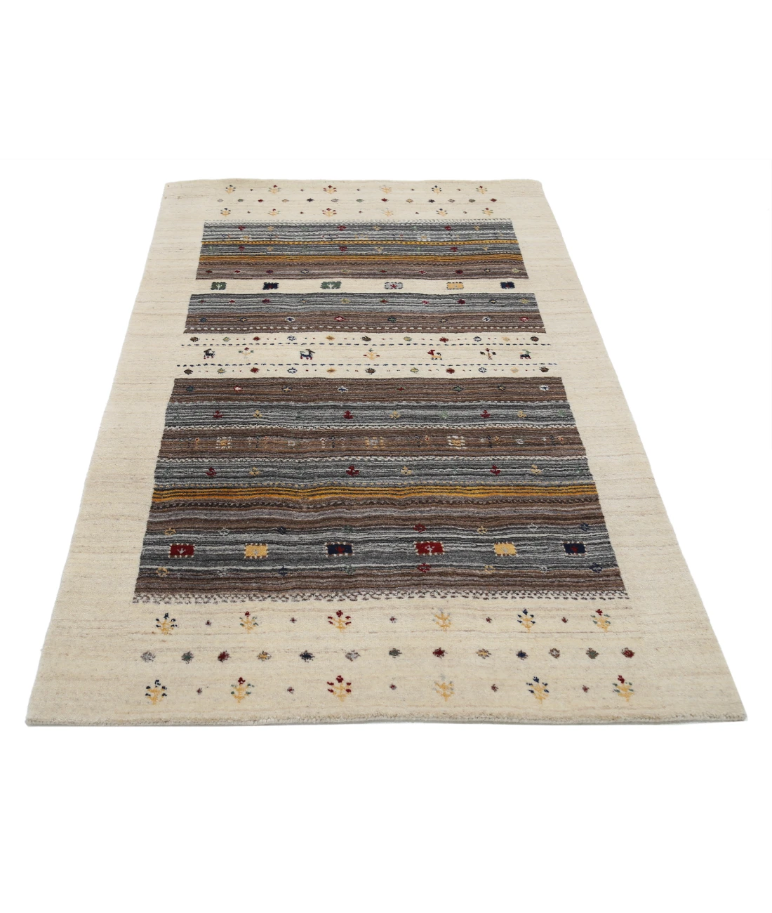Hand Made Lori Wool Rug 3' 10" X 5' 10"