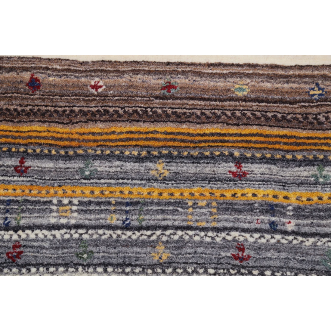 Hand Made Lori Wool Rug 4' 0" X 5' 11"
