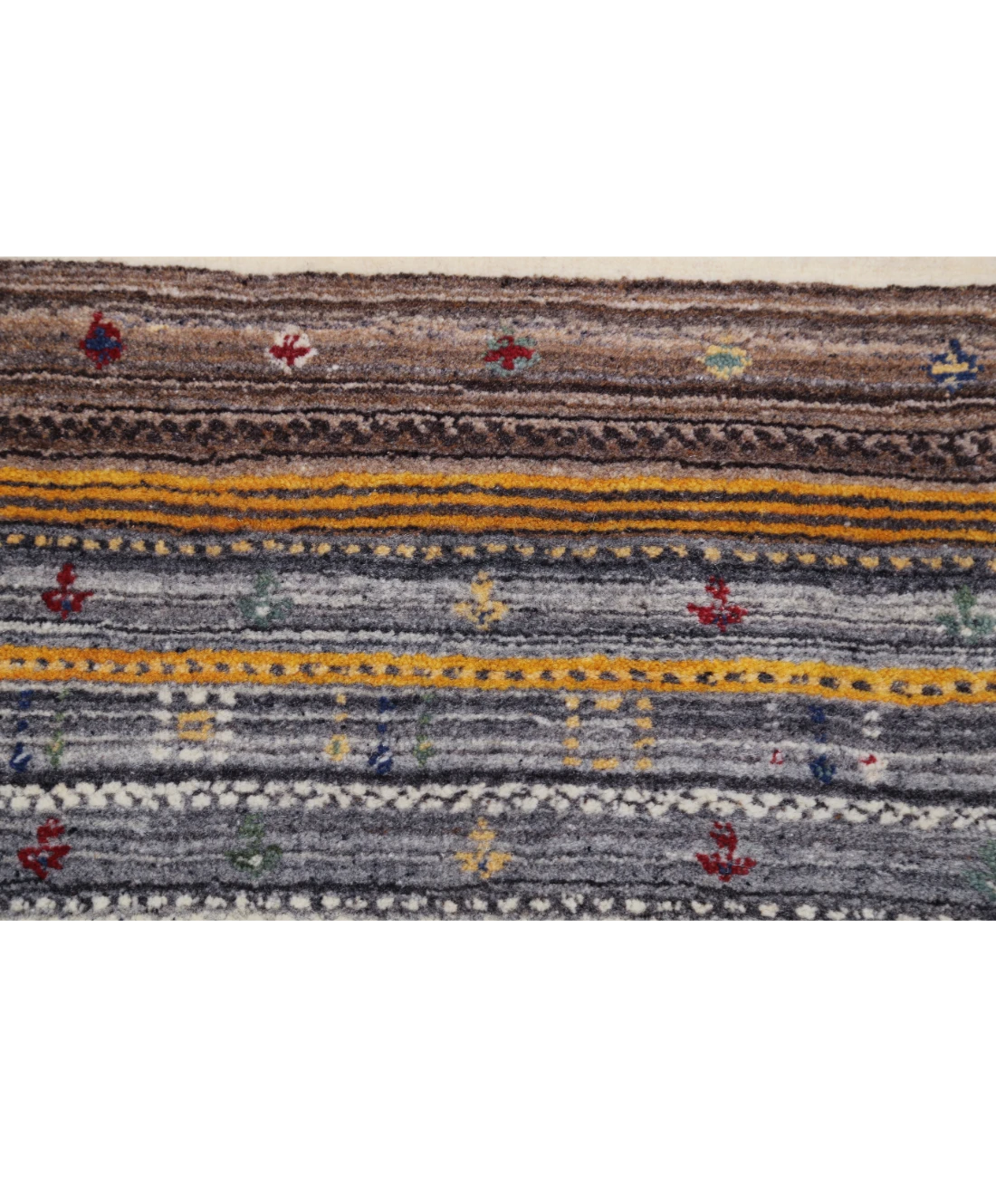 Hand Made Lori Wool Rug 4' 0" X 5' 11"