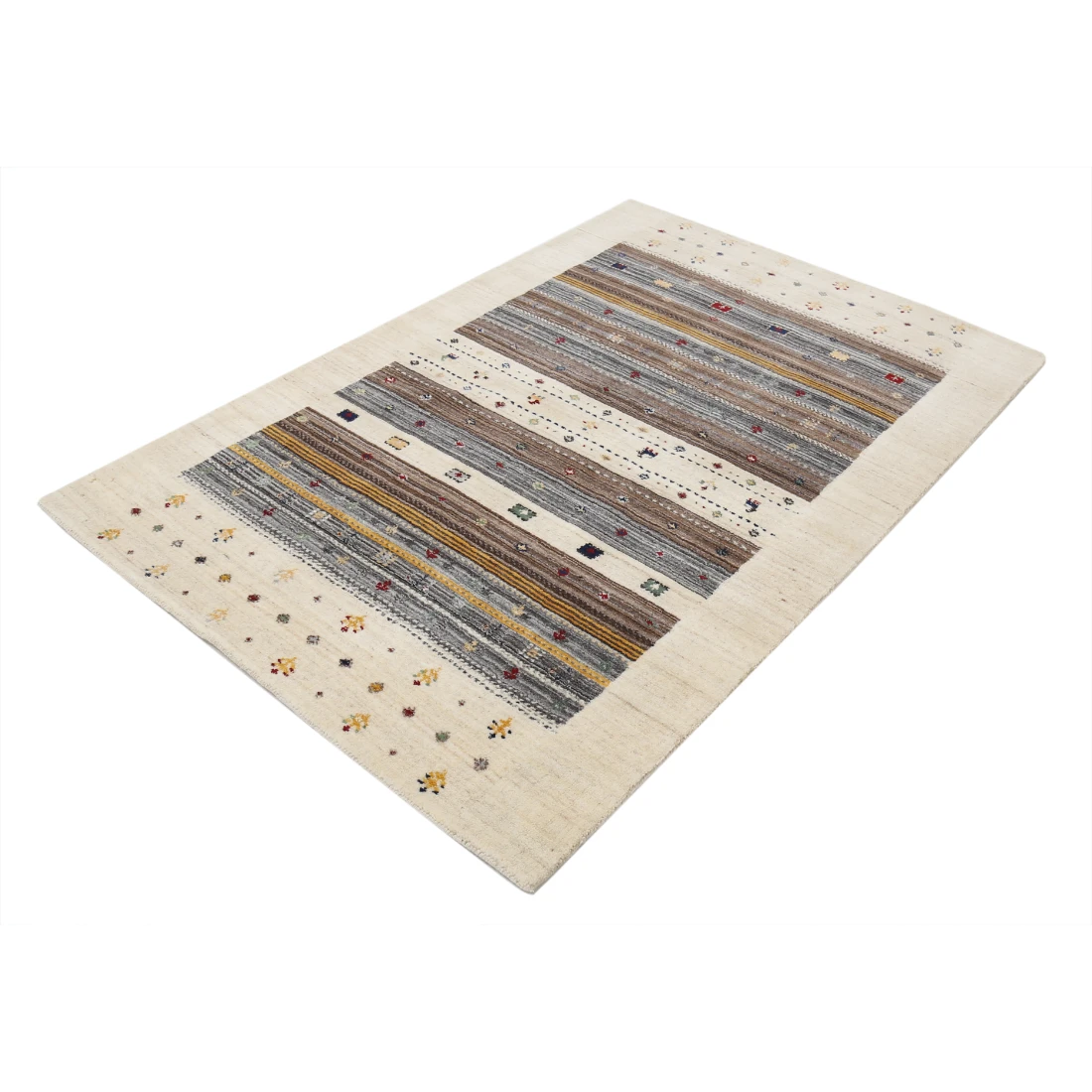 Hand Made Lori Wool Rug 3' 11" X 5' 11"