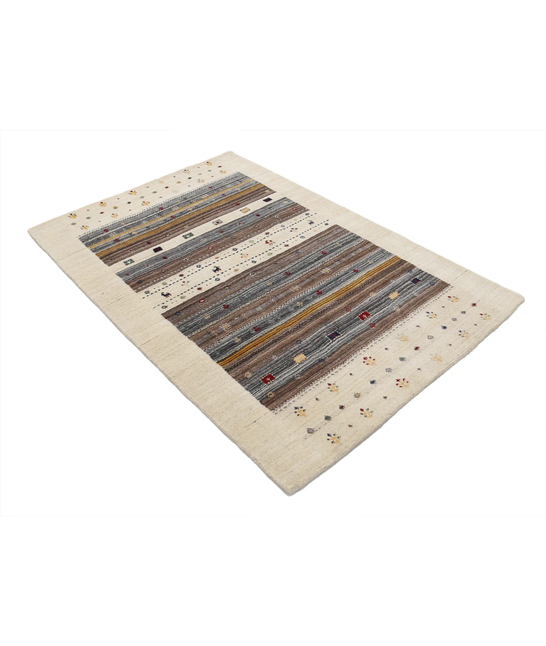 Hand Made Lori Wool Rug 3' 11" X 5' 11"
