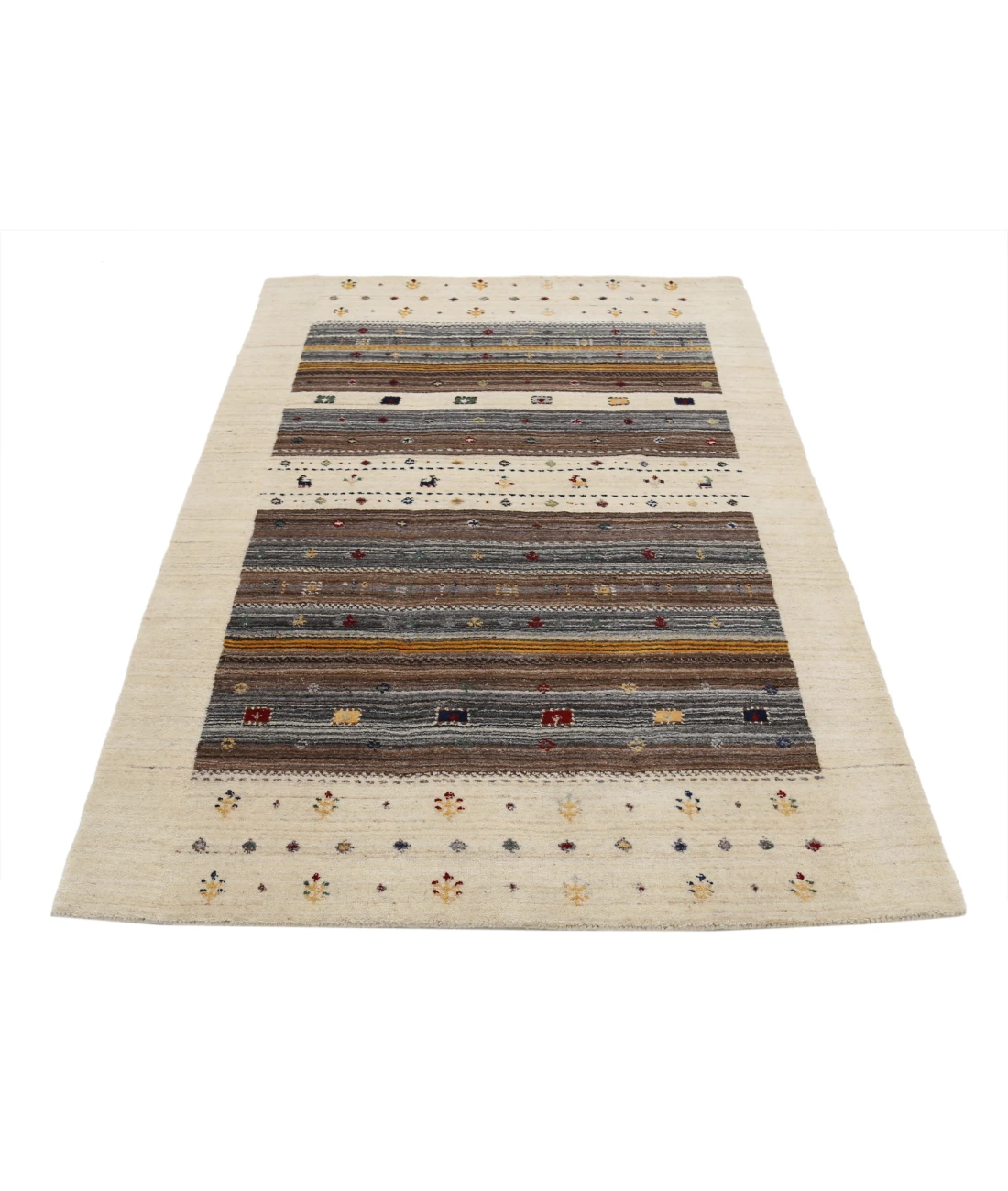 Hand Made Lori Wool Rug 3' 11" X 5' 11"