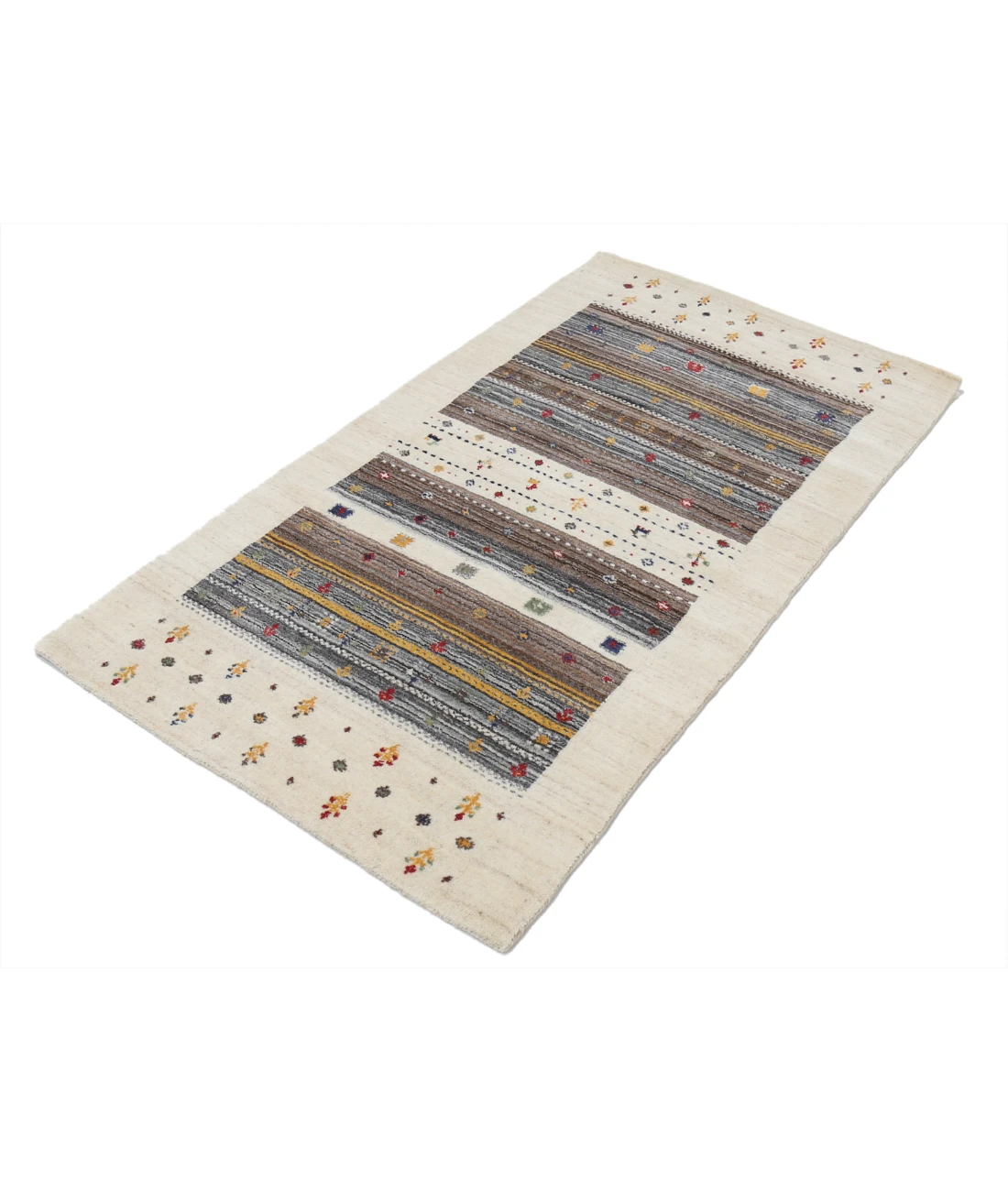 Hand Made Lori Wool Rug 2' 10" X 5' 2"