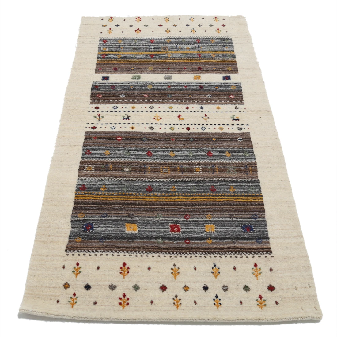 Hand Made Lori Wool Rug 2' 10" X 5' 2"