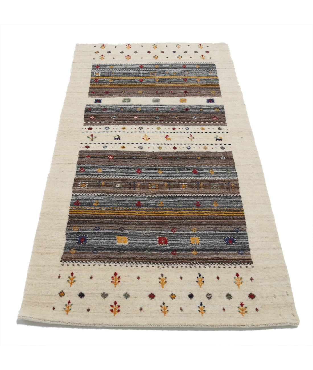 Hand Made Lori Wool Rug 2' 10" X 5' 2"