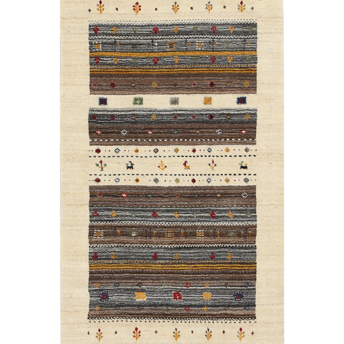 Hand Made Lori Wool Rug 2' 10" X 5' 2"