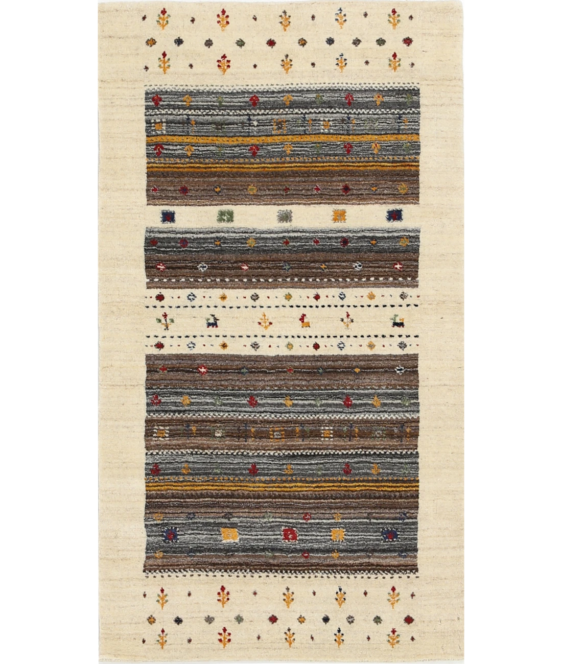 Hand Made Lori Wool Rug 2' 10" X 5' 2"