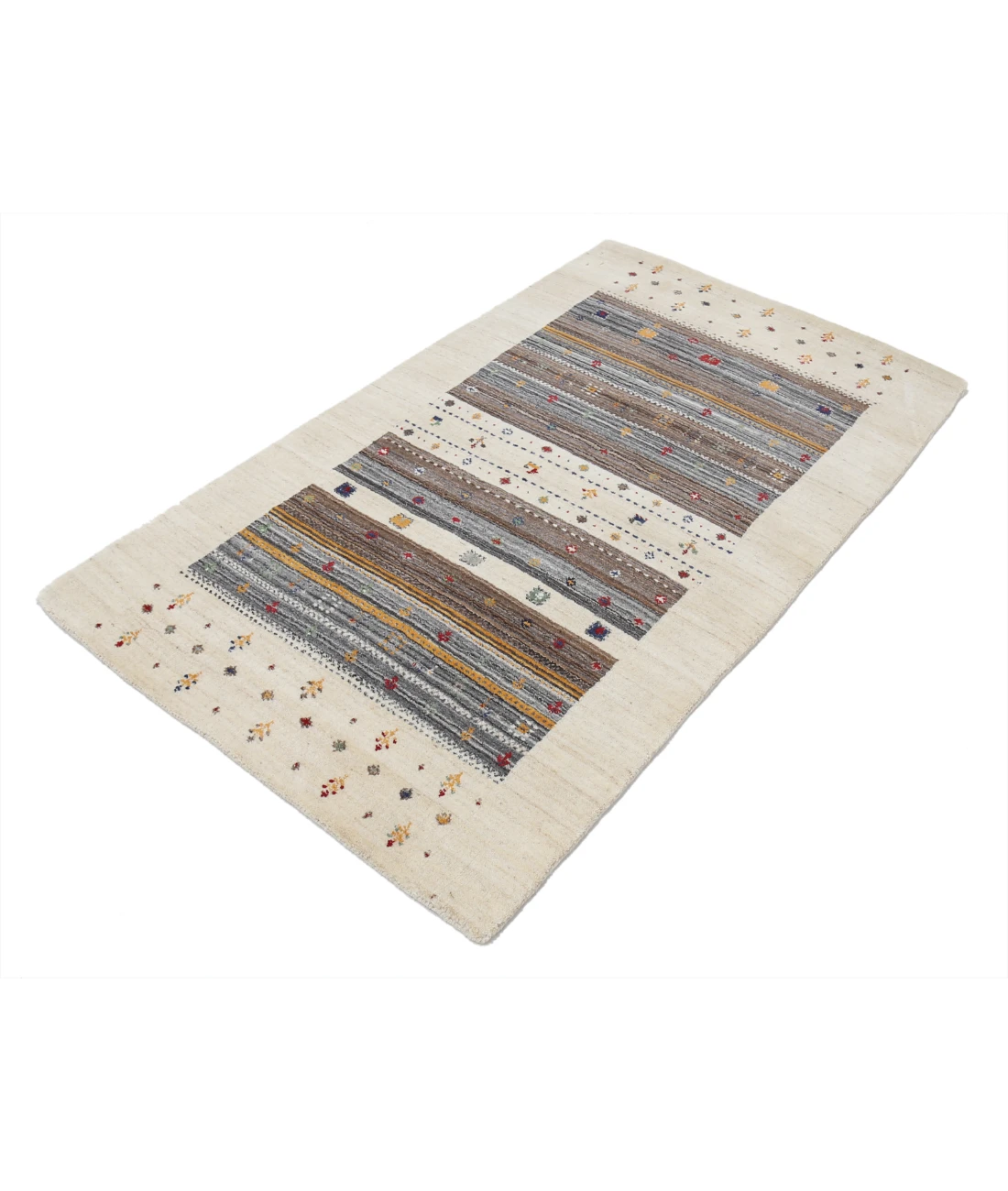 Hand Made Lori Wool Rug 3' 0" X 5' 3"