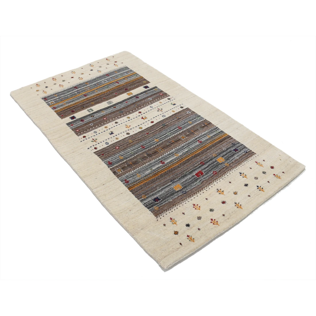 Hand Made Lori Wool Rug 3' 0" X 5' 3"