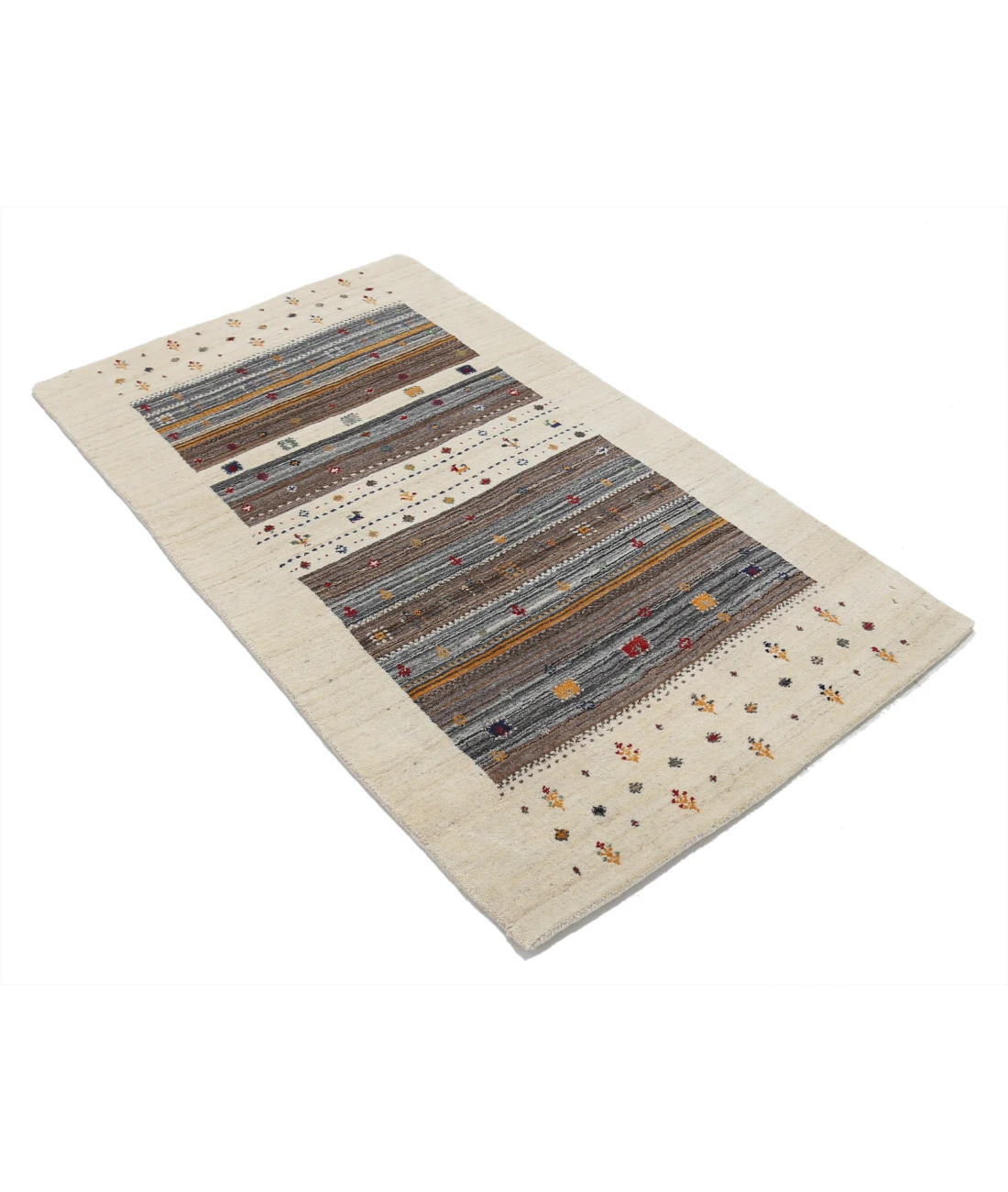 Hand Made Lori Wool Rug 3' 0" X 5' 3"