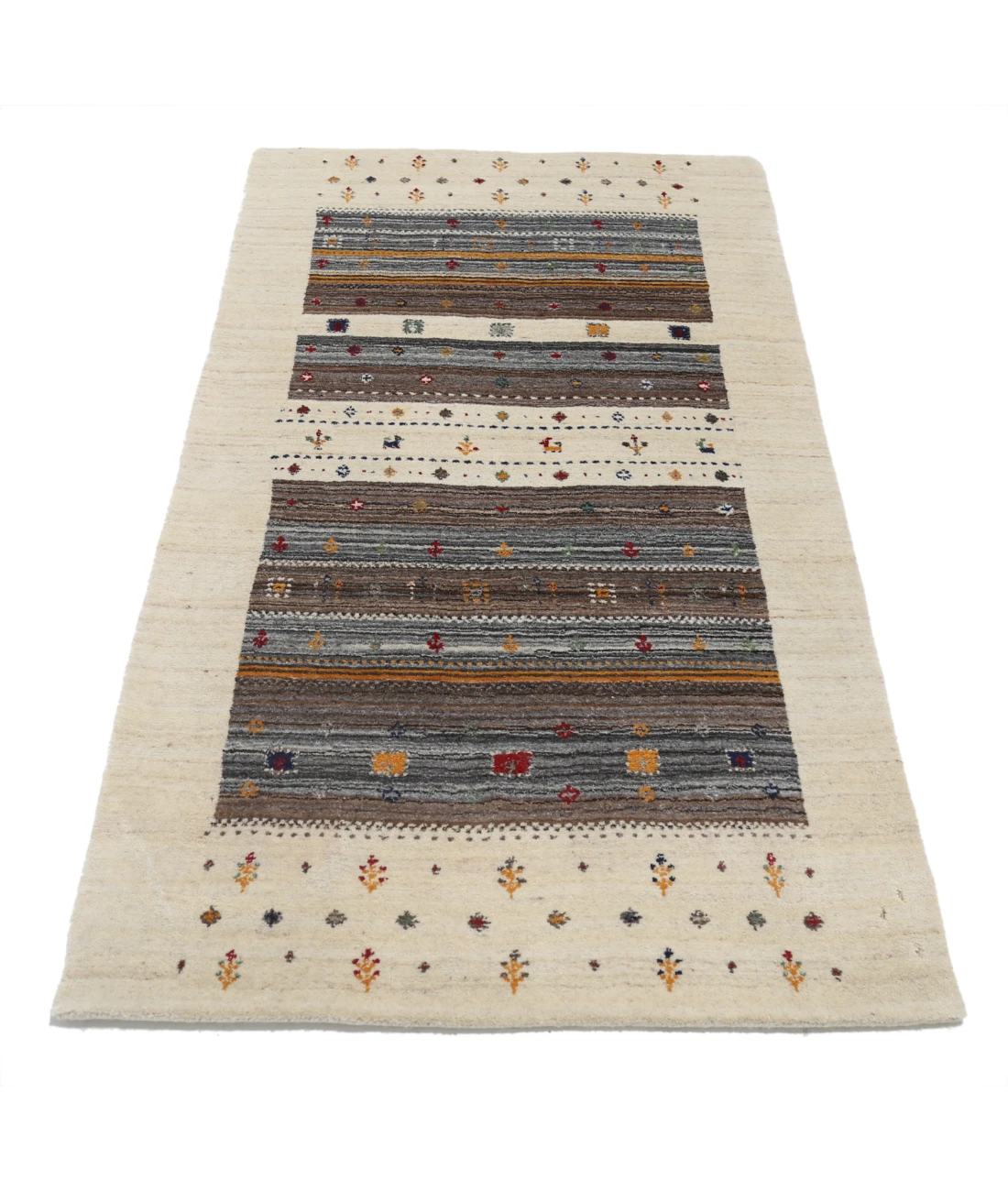 Hand Made Lori Wool Rug 3' 0" X 5' 3"