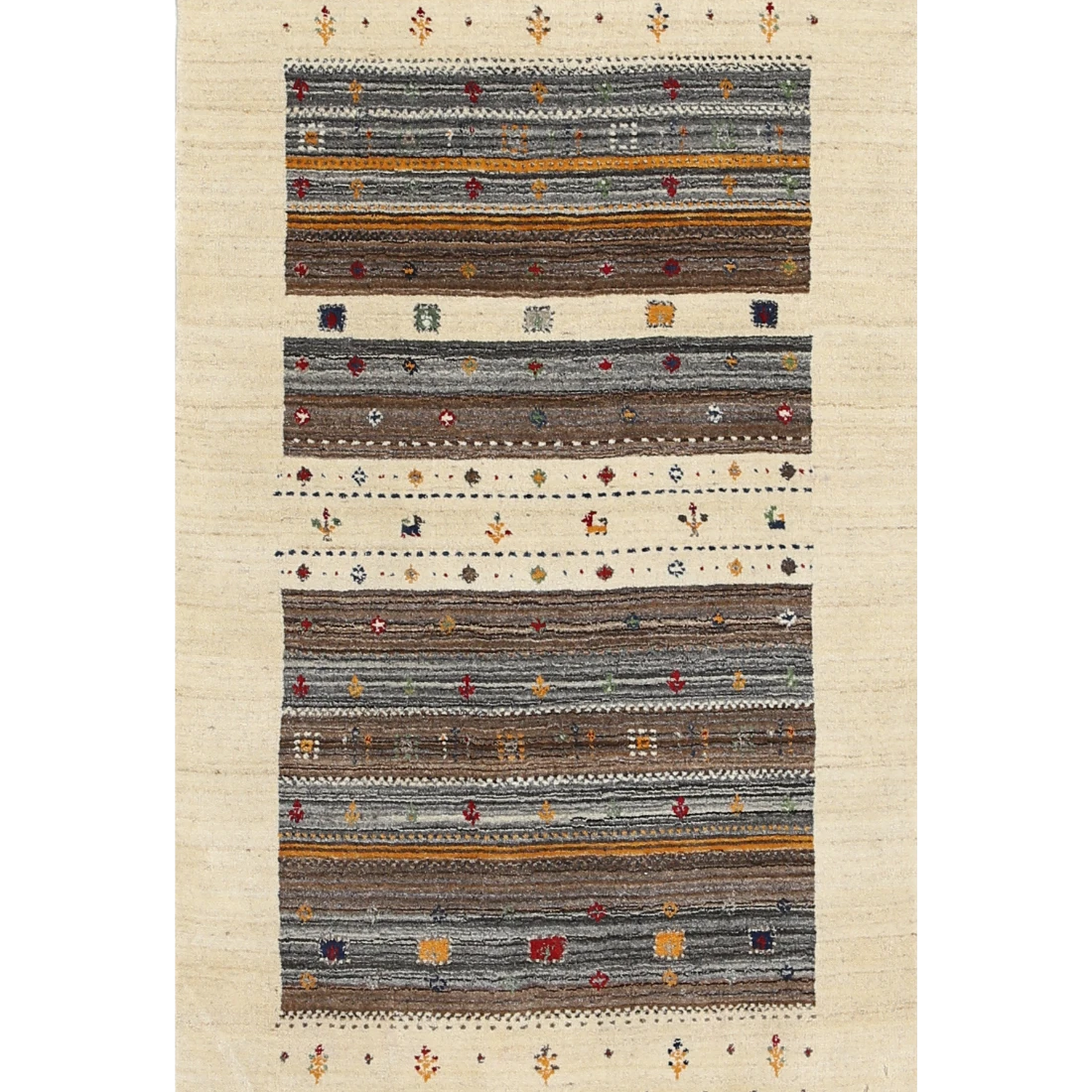 Hand Made Lori Wool Rug 3' 0" X 5' 3"
