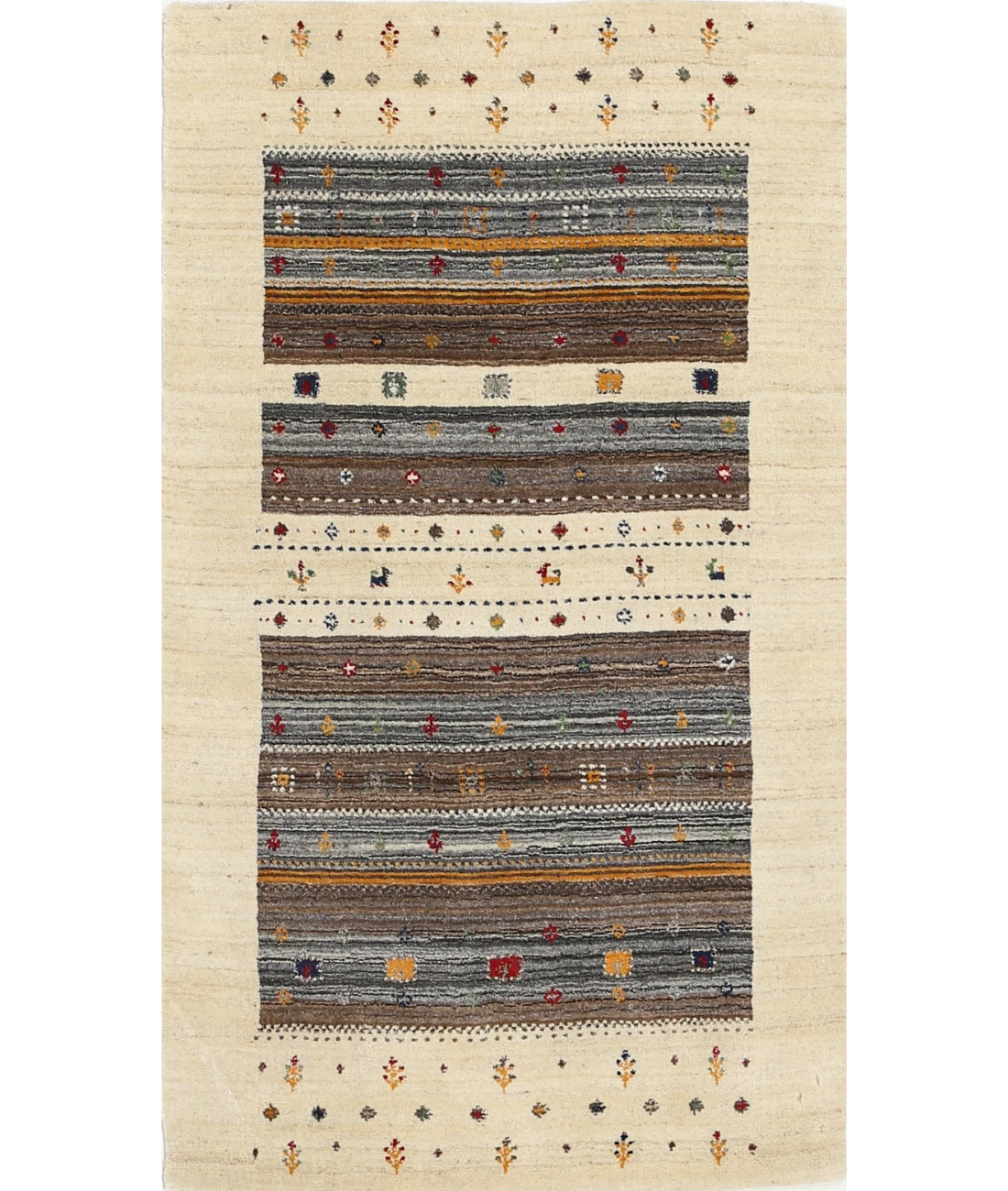 Hand Made Lori Wool Rug 3' 0" X 5' 3"