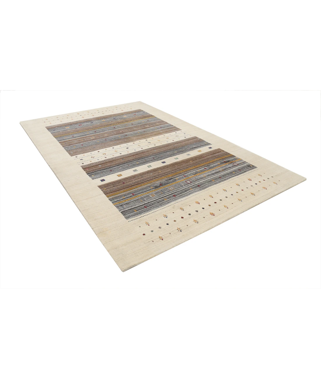 Hand Made Lori Wool Rug 6' 7" X 9' 10"