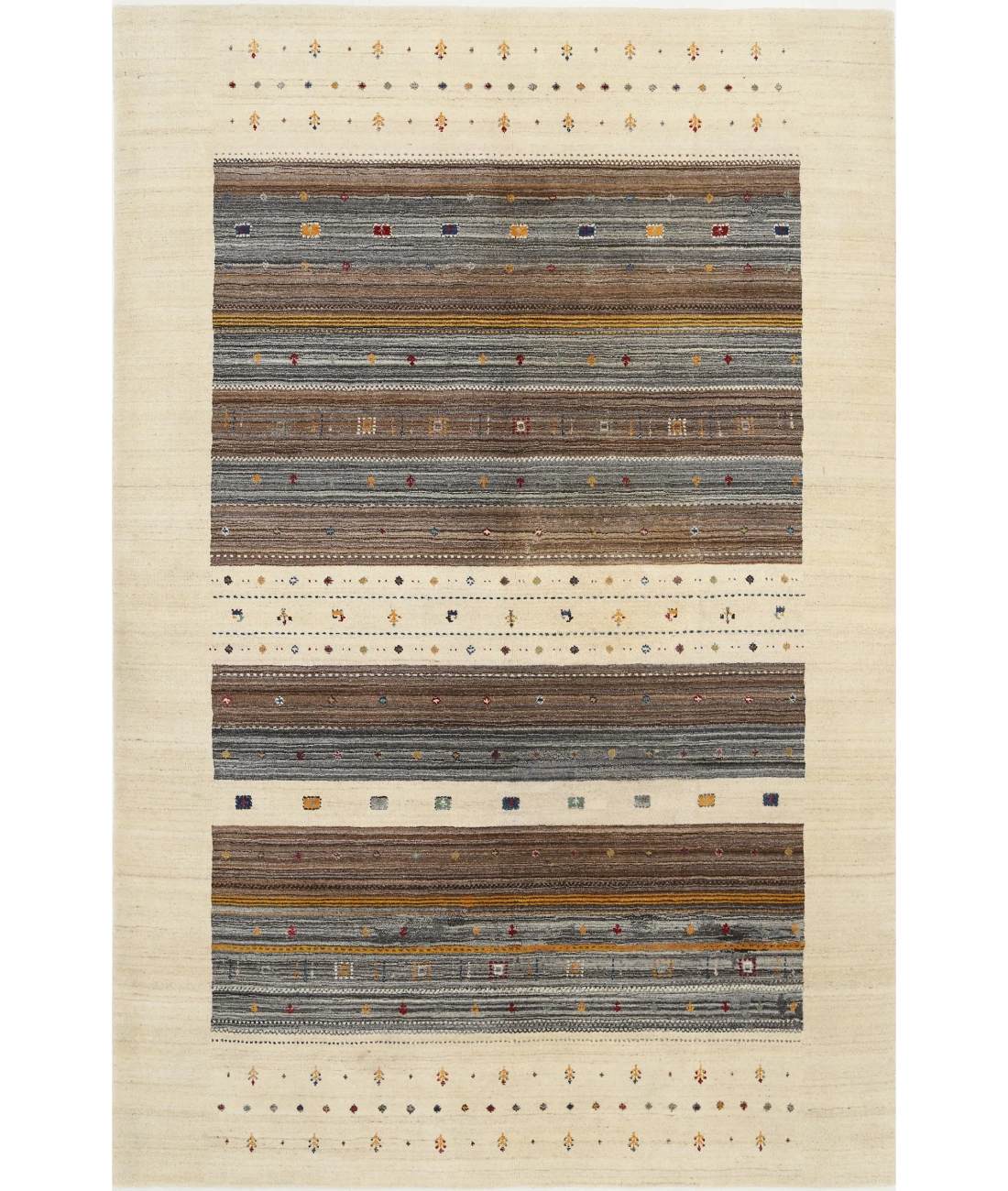 Hand Made Lori Wool Rug 6' 7" X 9' 10"