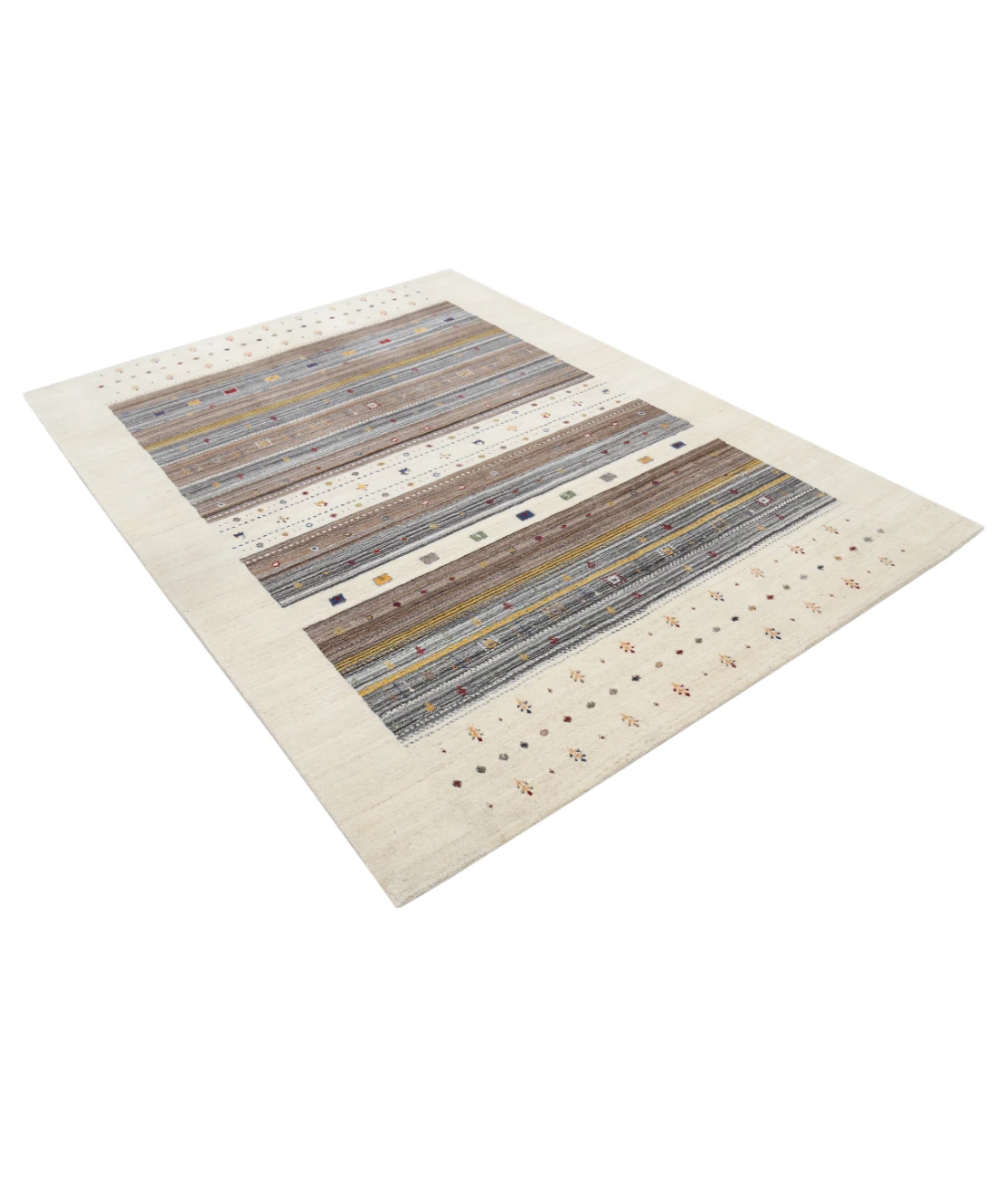 Hand Made Lori Wool Rug 5' 7" X 7' 10"