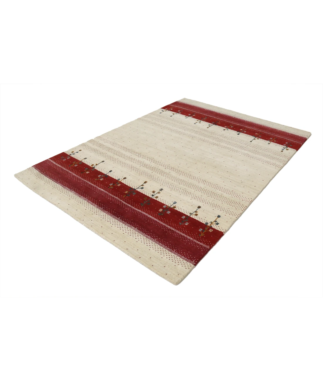Hand Made Lori Wool Rug 5' 4" X 7' 5"