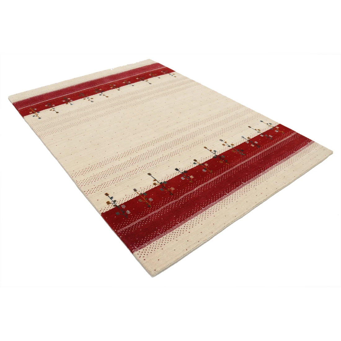 Hand Made Lori Wool Rug 5' 4" X 7' 5"