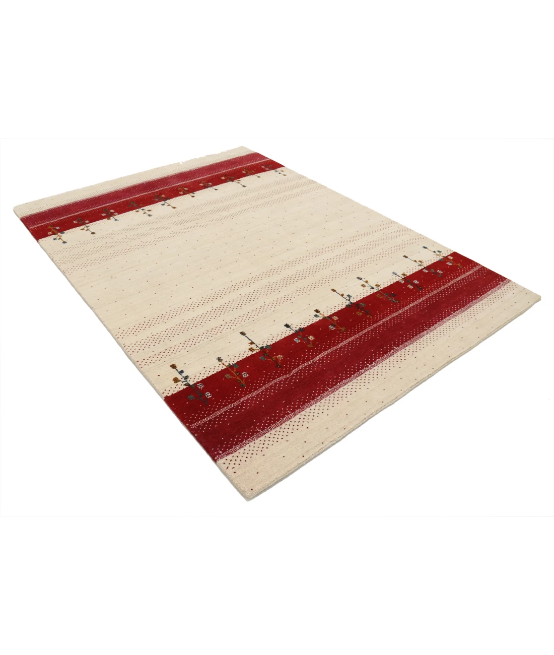 Hand Made Lori Wool Rug 5' 4" X 7' 5"