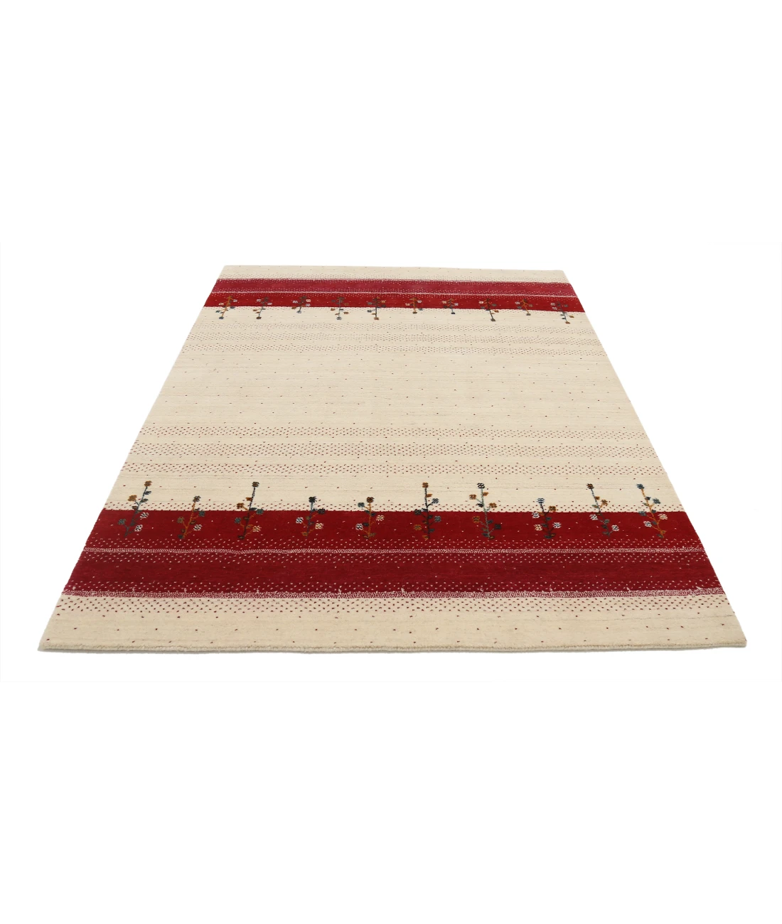 Hand Made Lori Wool Rug 5' 4" X 7' 5"