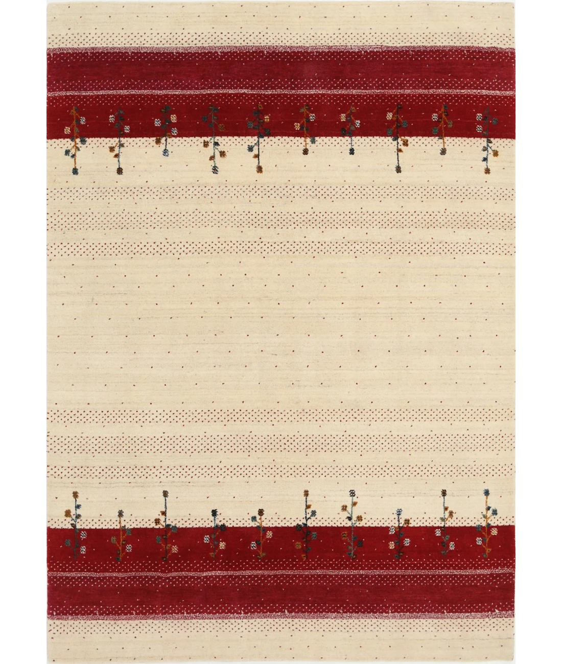 Hand Made Lori Wool Rug 5' 4" X 7' 5"