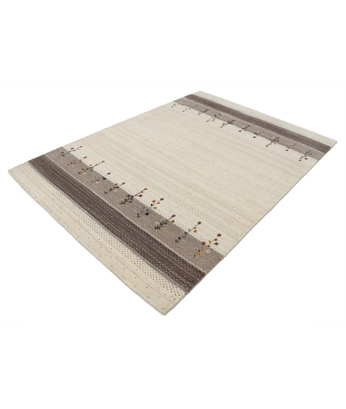 Hand Made Lori Wool Rug 5' 4" X 7' 7"