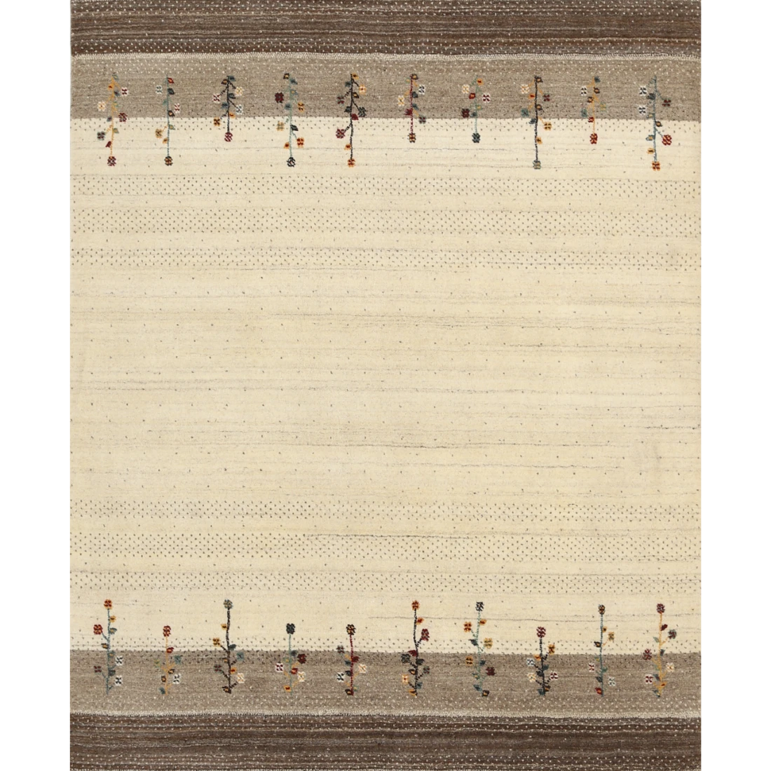 Hand Made Lori Wool Rug 5' 4" X 7' 7"