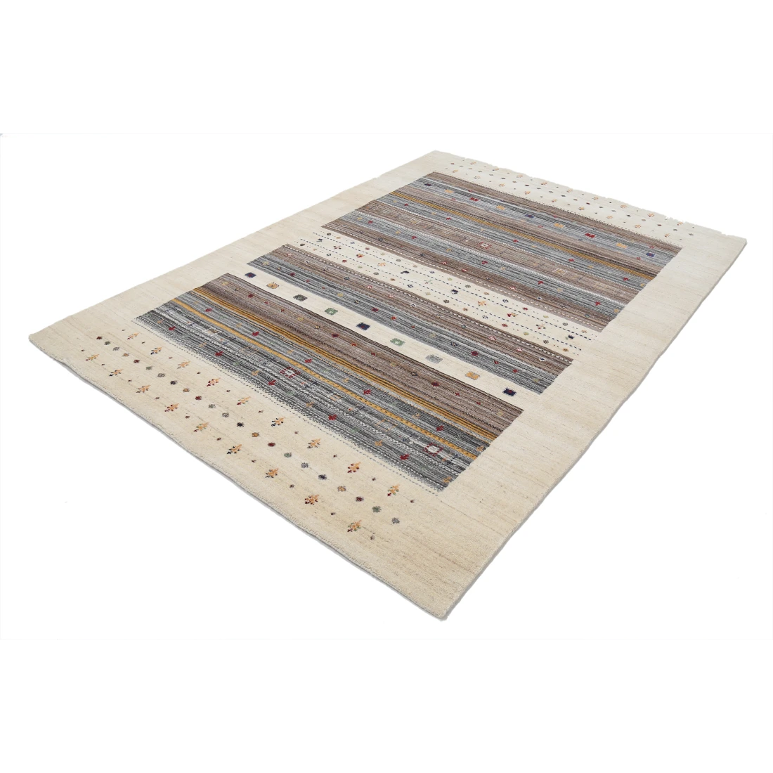 Hand Made Lori Wool Rug 5' 7" X 7' 10"