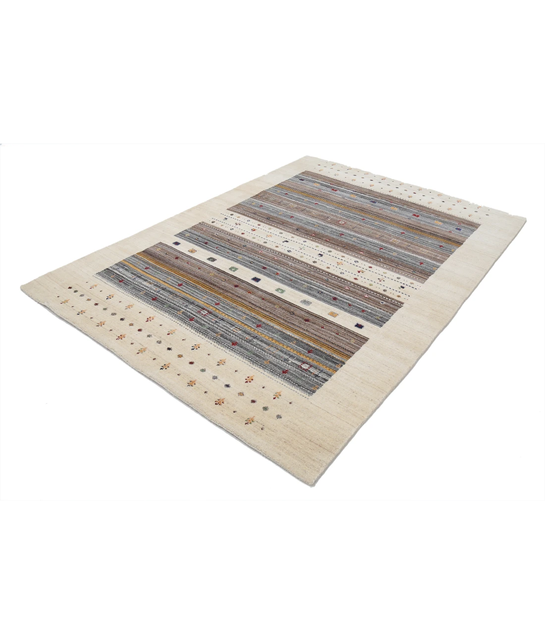 Hand Made Lori Wool Rug 5' 7" X 7' 10"