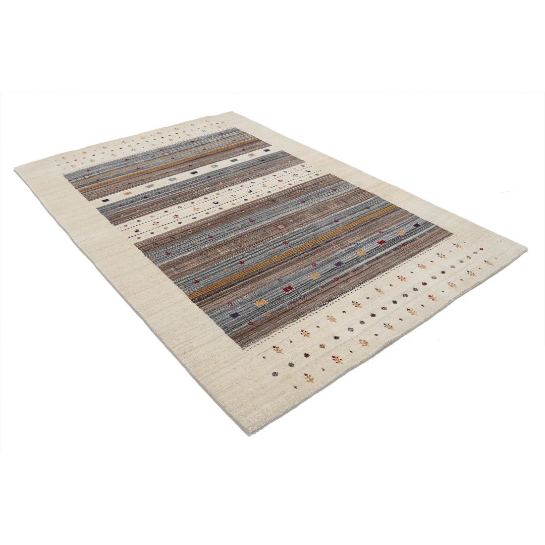 Hand Made Lori Wool Rug 5' 7" X 7' 10"