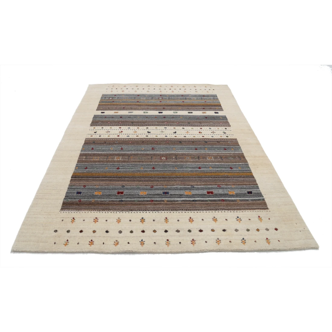 Hand Made Lori Wool Rug 5' 7" X 7' 10"