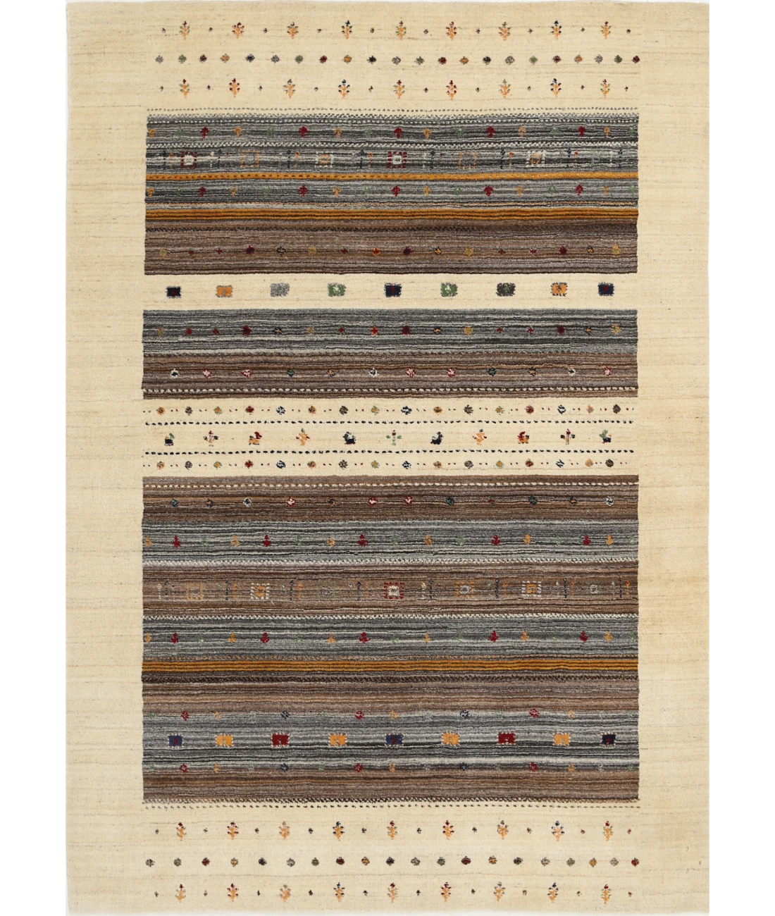 Hand Made Lori Wool Rug 5' 7" X 7' 10"