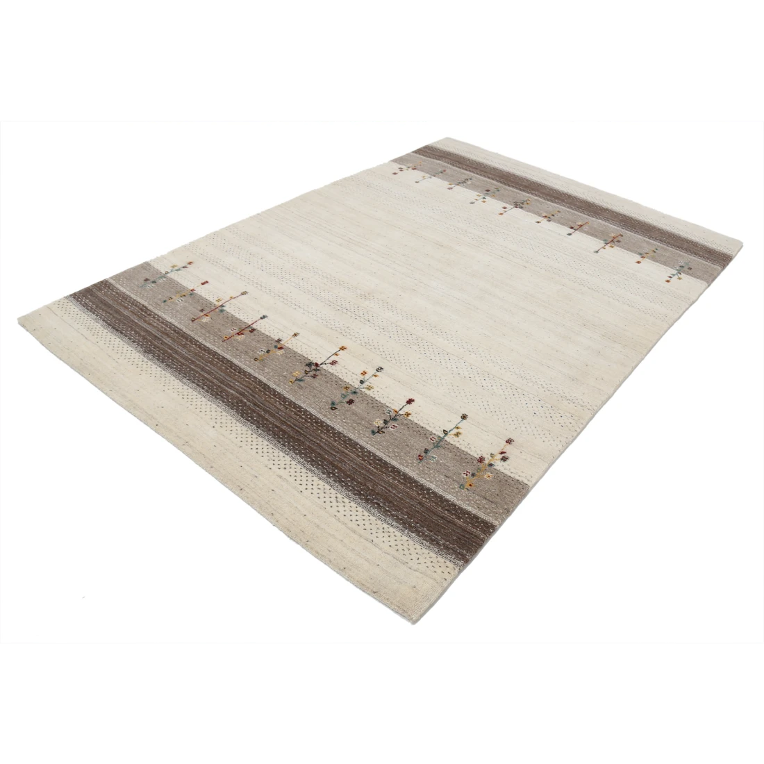 Hand Made Lori Wool Rug 5' 3" X 7' 7"