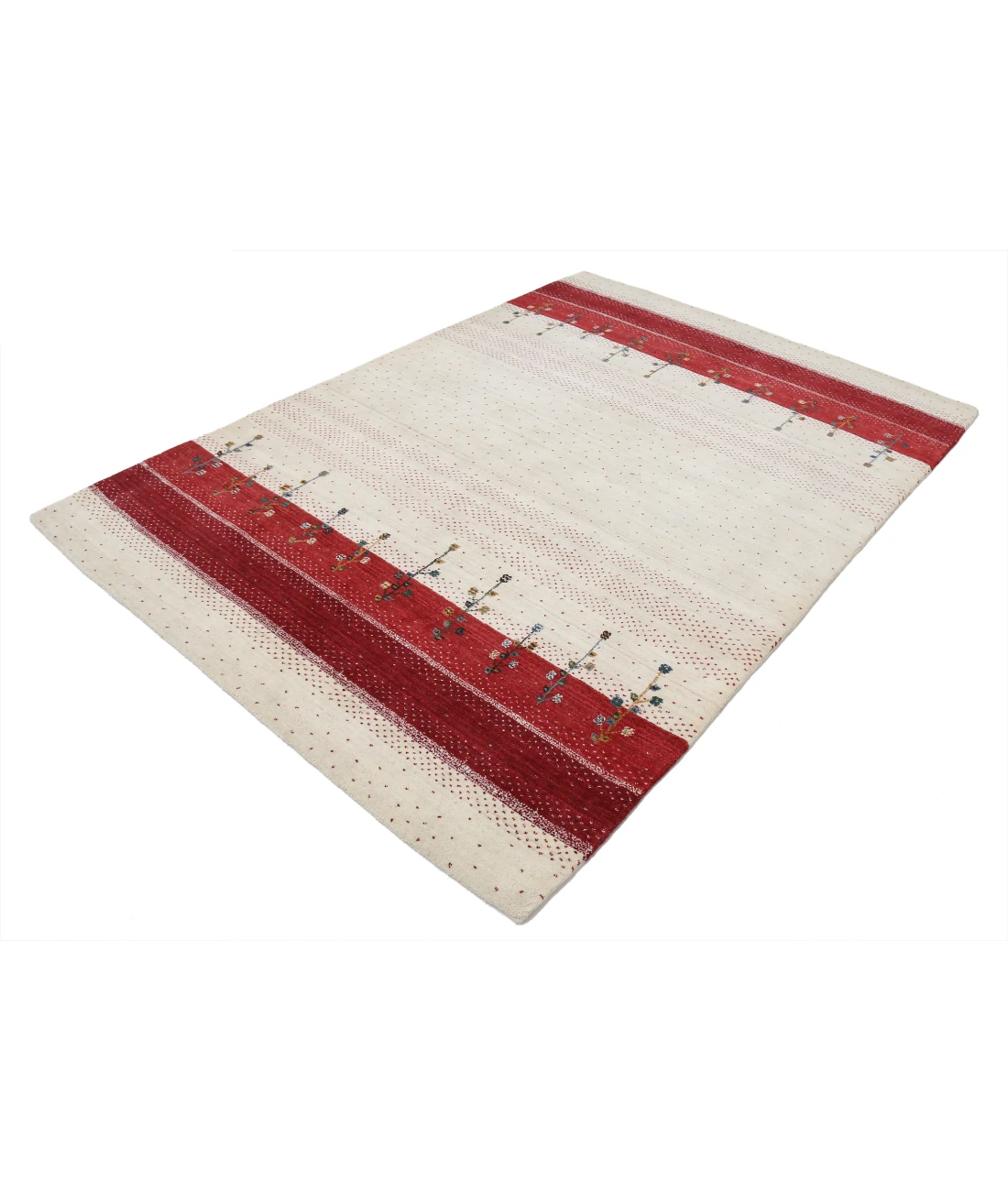 Hand Made Lori Wool Rug 5' 4" X 7' 8"