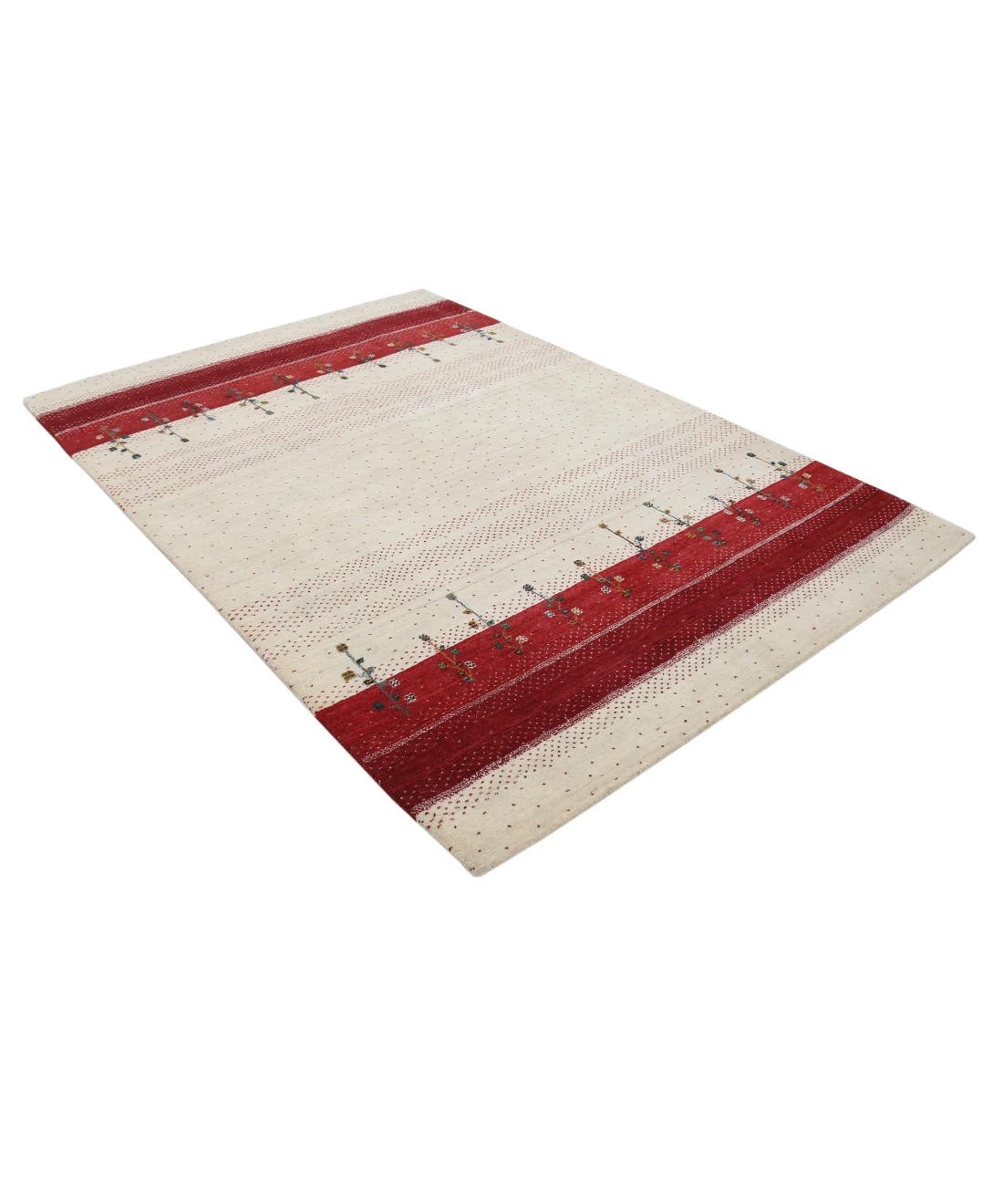 Hand Made Lori Wool Rug 5' 4" X 7' 8"