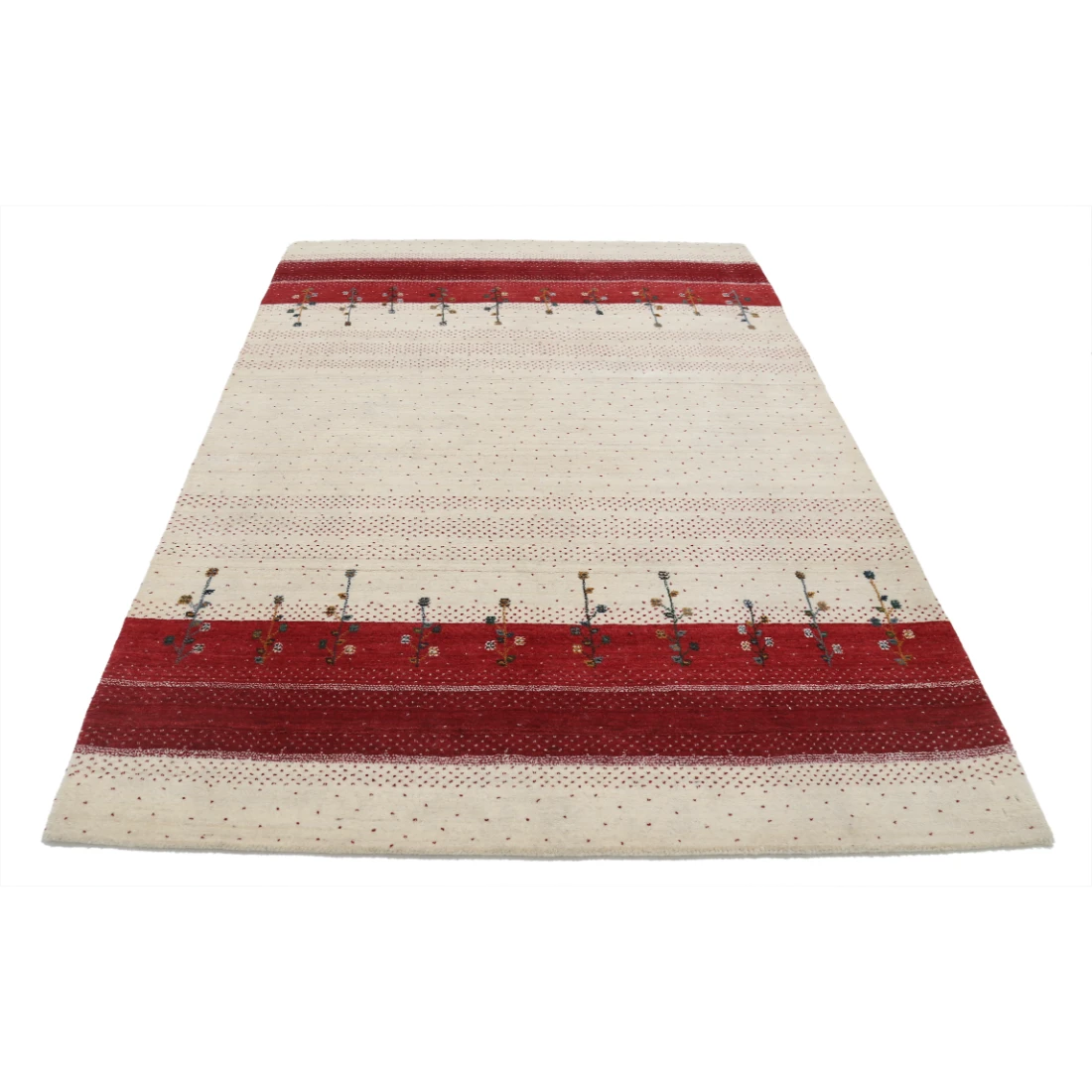 Hand Made Lori Wool Rug 5' 4" X 7' 8"