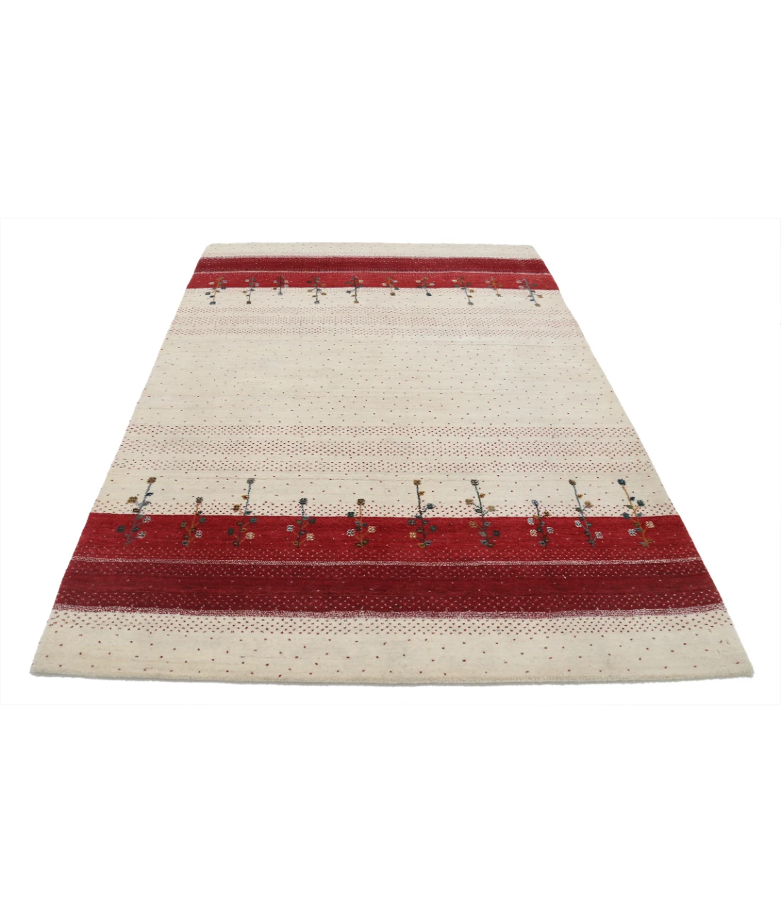 Hand Made Lori Wool Rug 5' 4" X 7' 8"