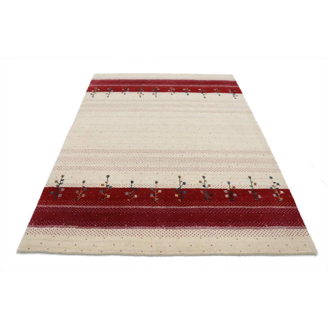 Hand Made Lori Wool Rug 5' 2" X 7' 5"