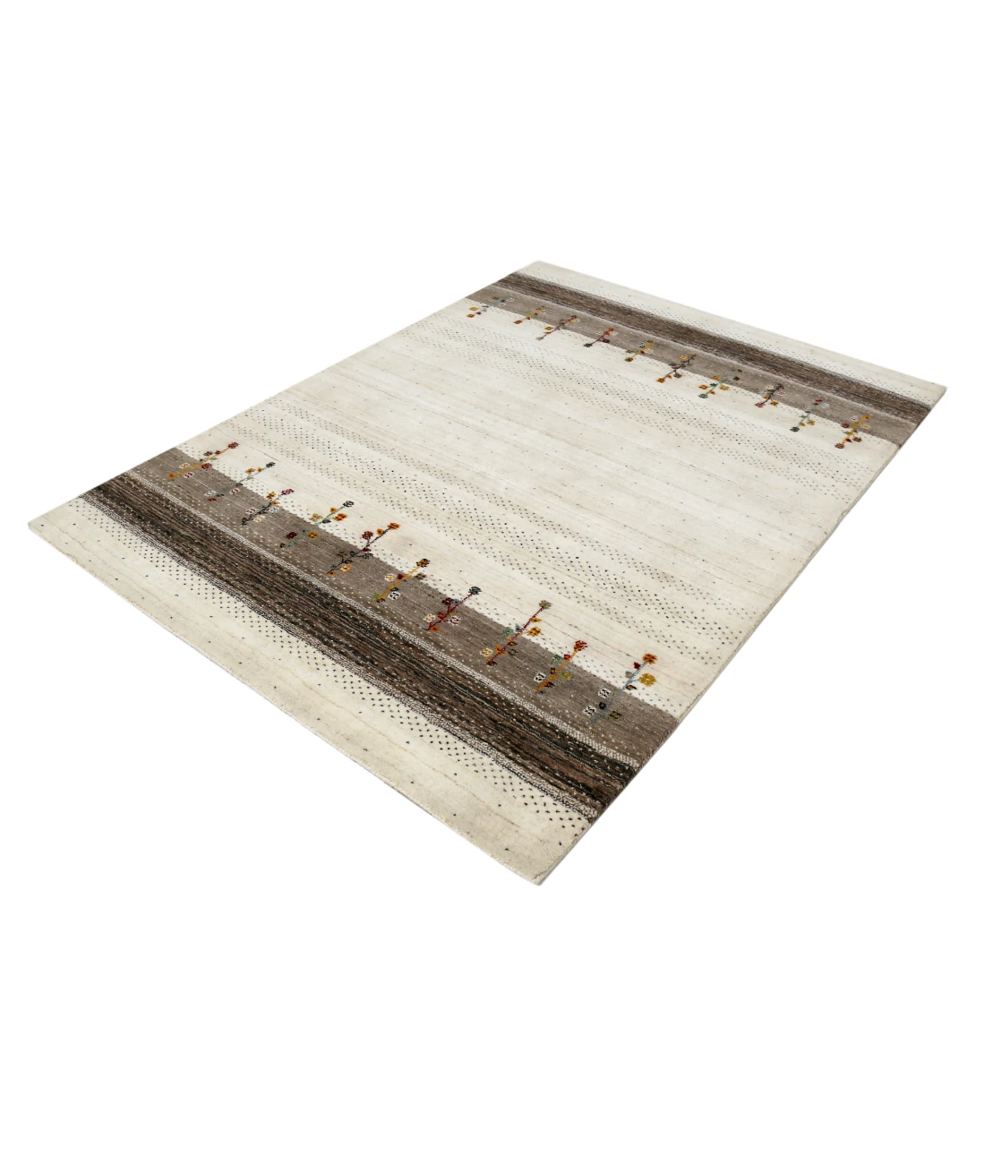 Hand Made Lori Wool Rug 4' 8" X 6' 6"