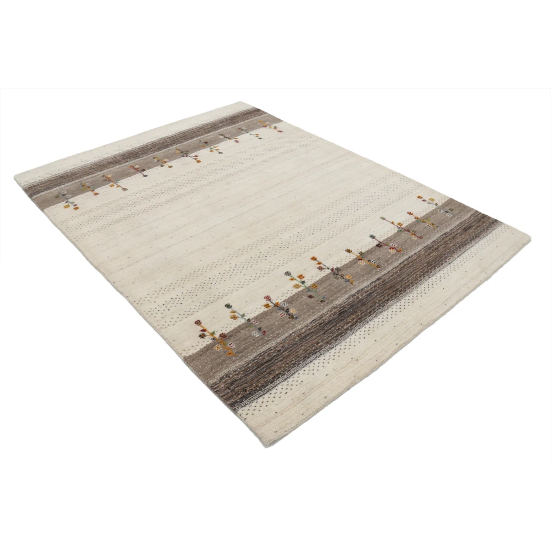 Hand Made Lori Wool Rug 4' 8" X 6' 6"