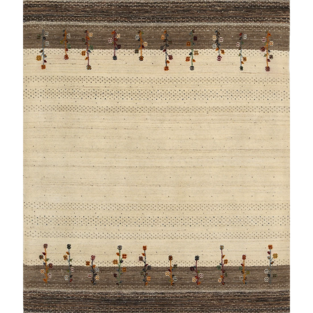 Hand Made Lori Wool Rug 4' 8" X 6' 6"