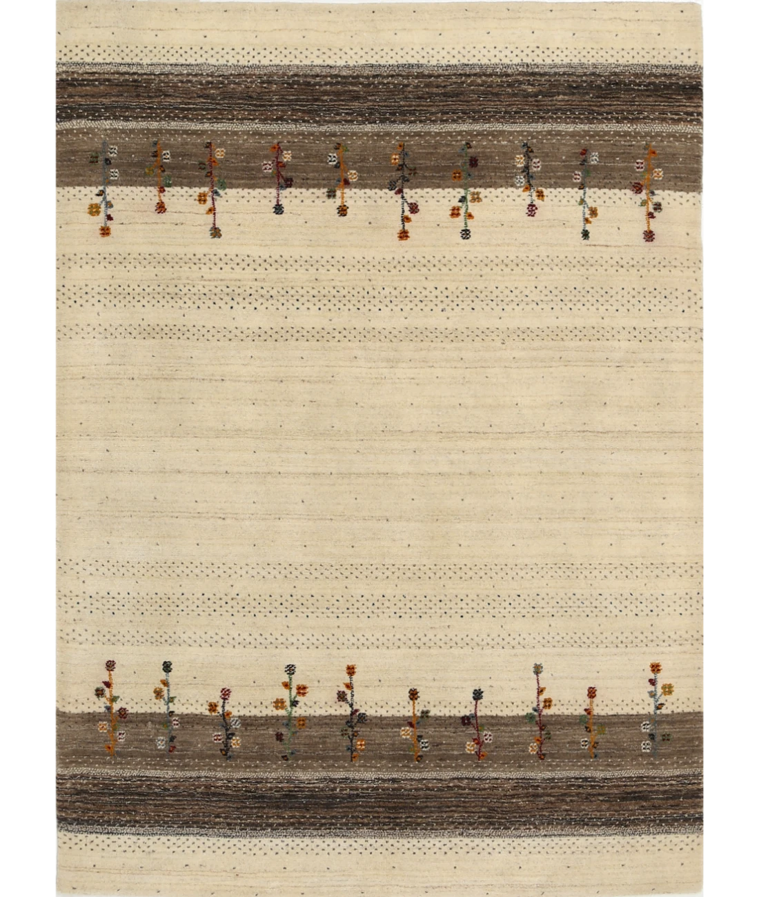 Hand Made Lori Wool Rug 4' 8" X 6' 6"