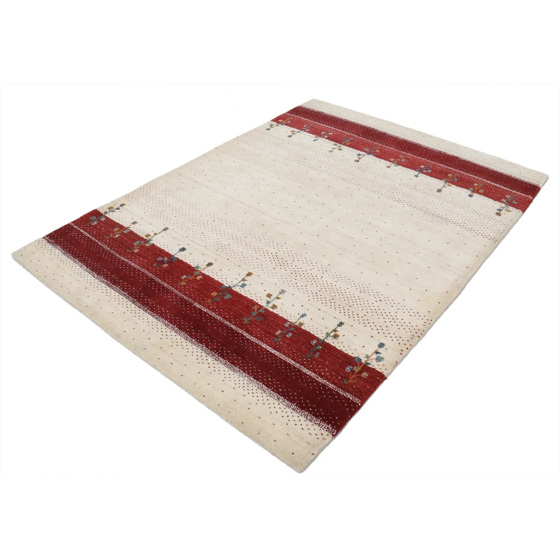Hand Made Lori Wool Rug 4' 10" X 6' 6"