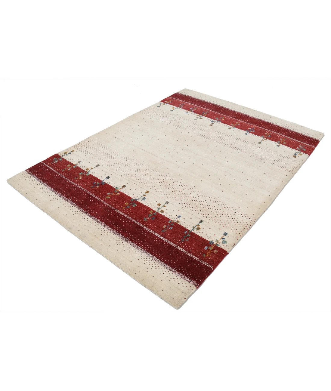 Hand Made Lori Wool Rug 4' 10" X 6' 6"