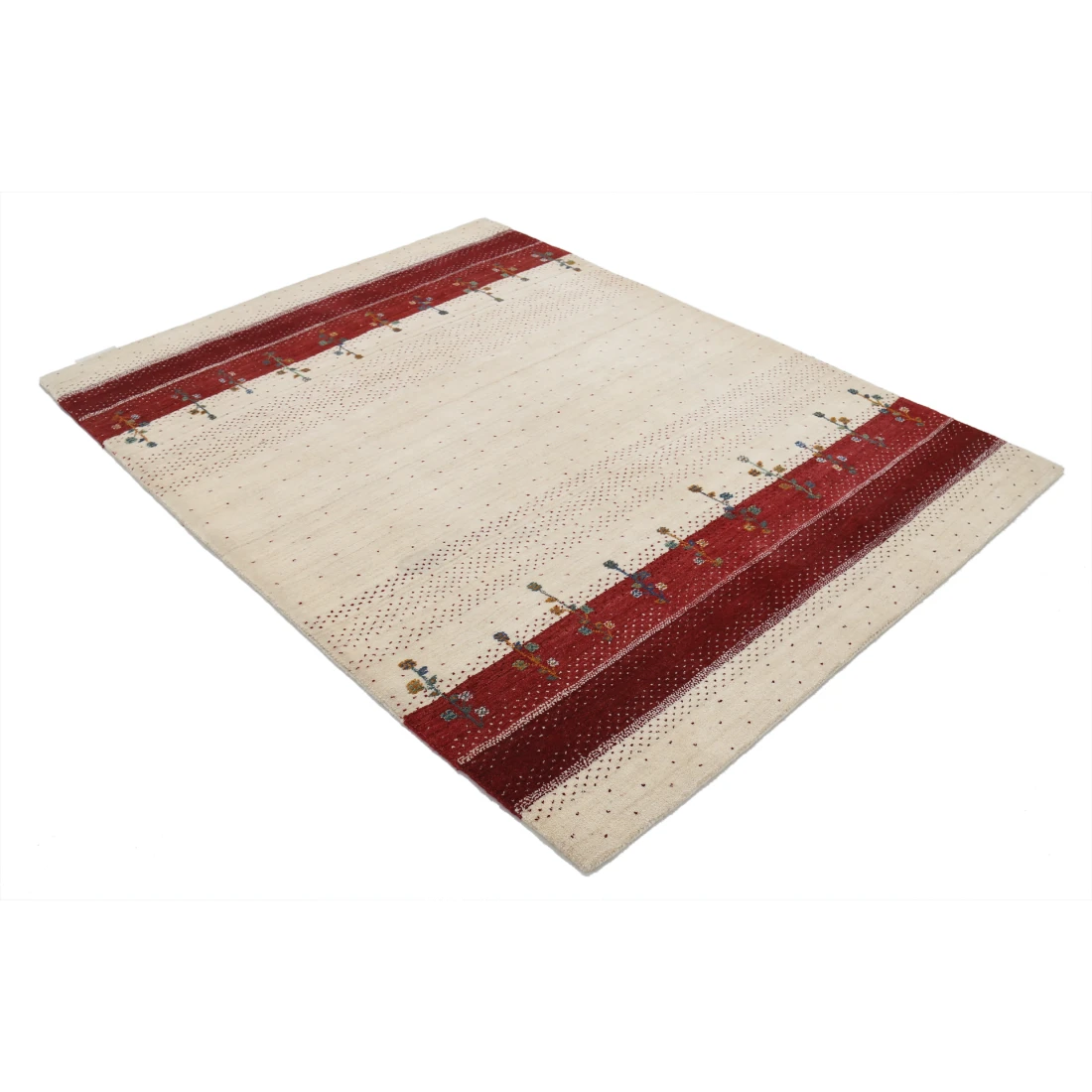 Hand Made Lori Wool Rug 4' 10" X 6' 6"