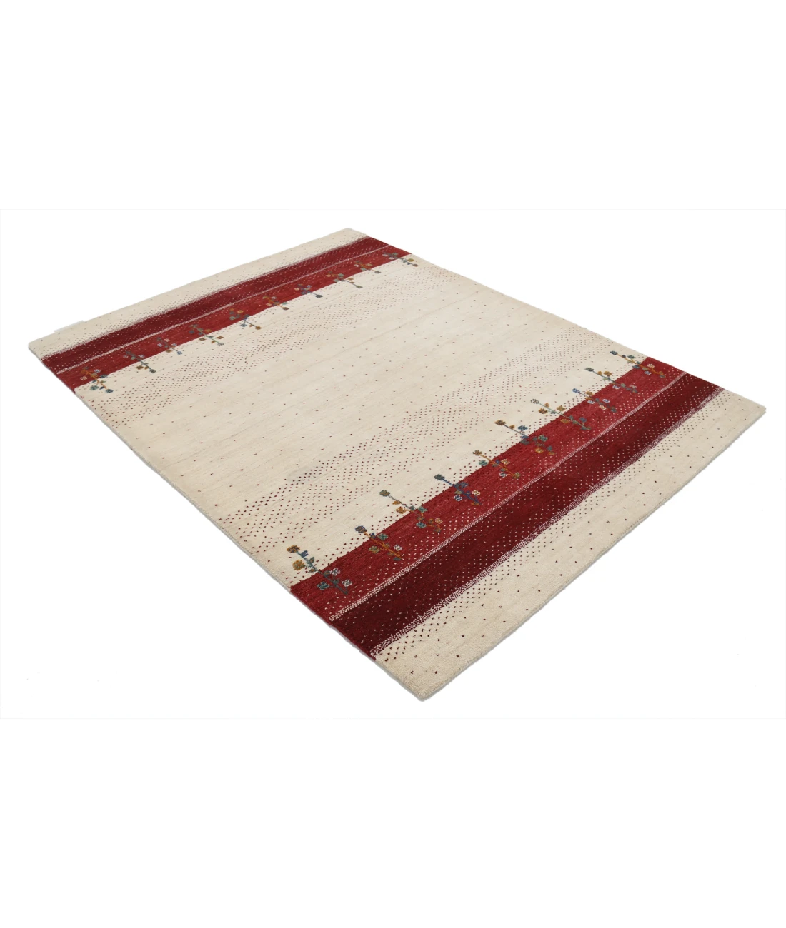 Hand Made Lori Wool Rug 4' 10" X 6' 6"