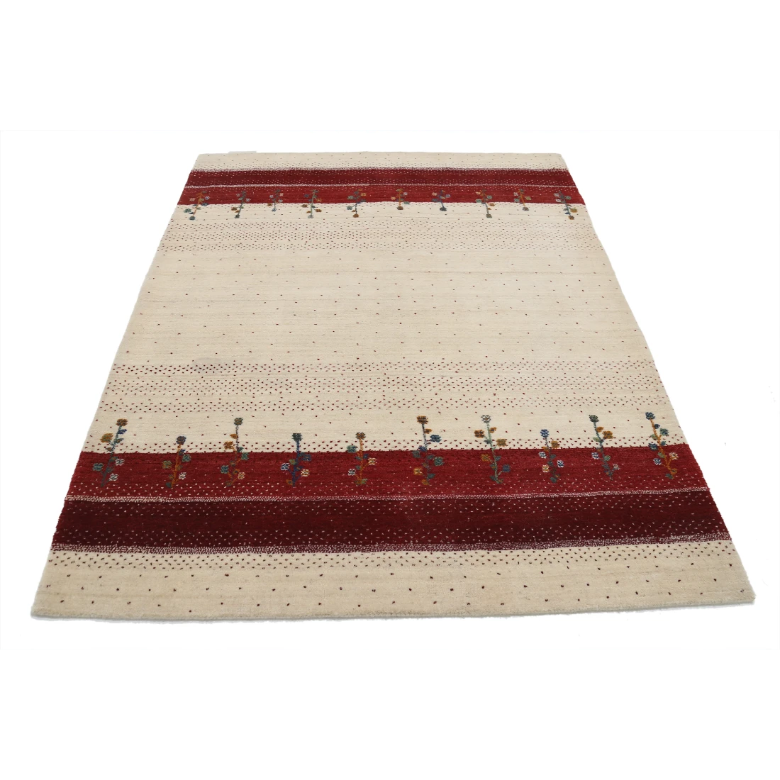 Hand Made Lori Wool Rug 4' 10" X 6' 6"