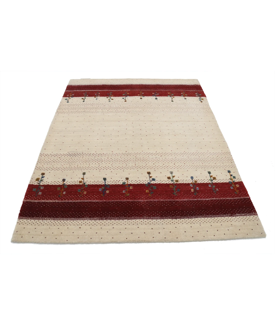Hand Made Lori Wool Rug 4' 10" X 6' 6"