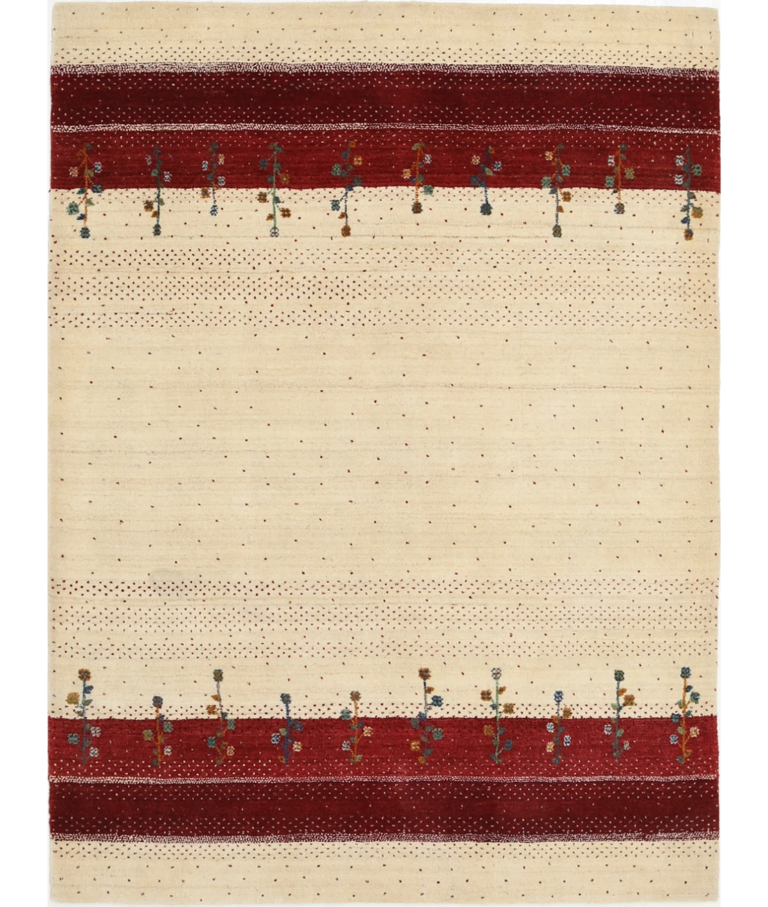 Hand Made Lori Wool Rug 4' 10" X 6' 6"