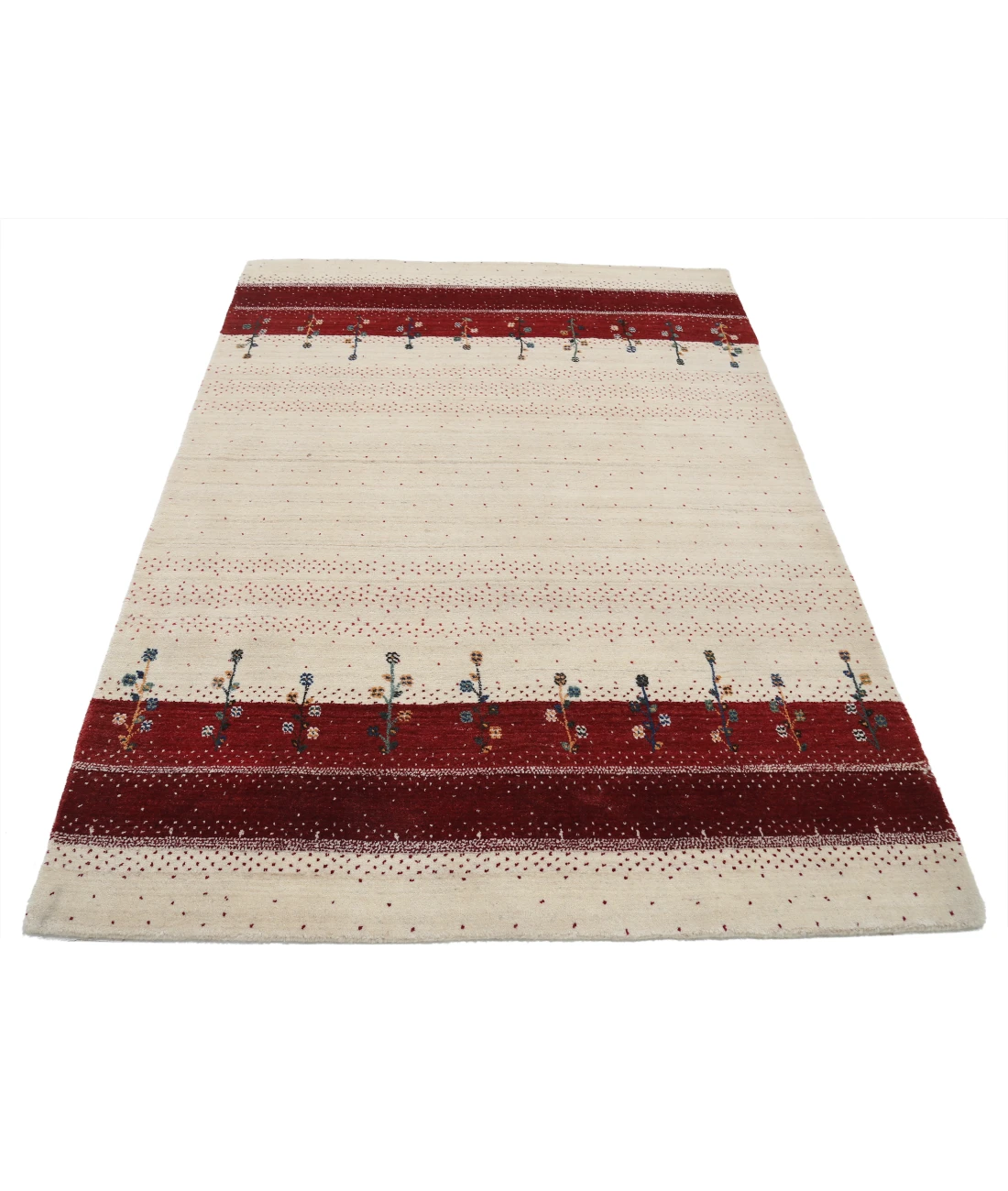 Hand Made Lori Wool Rug 4' 7" X 6' 5"